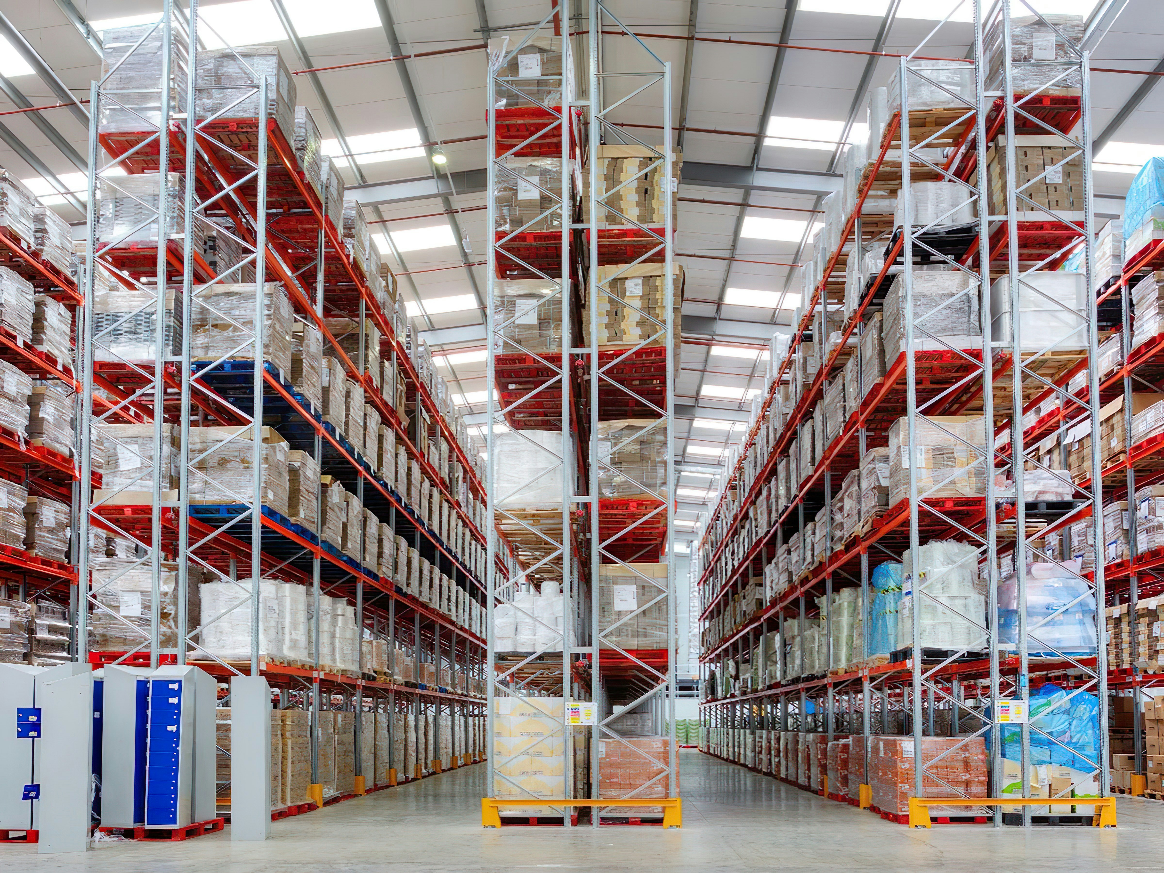 Third-Party Logistics (3PL) warehouse storage facility